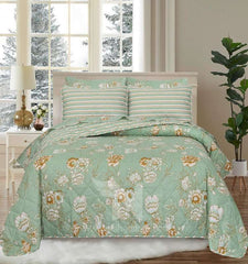 Quilted Comforter Set 6 Pcs Design 860 - Nishat Creative Store