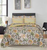 Quilted Comforter Set 6 Pcs Design 866 - Nishat Creative Store