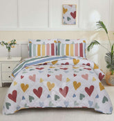 Quilted Comforter Set 6 Pcs Design 888 - Nishat Creative Store
