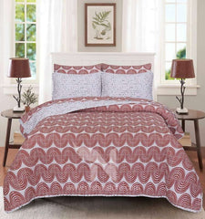 Quilted Comforter Set 6 Pcs Design 890 - Nishat Creative Store