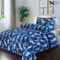 Single Bed Sheet Design 471 - Nishat Creative Store