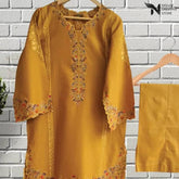 STITCHED 2pc cotton lawn suit D#03 - Nishat Creative Store