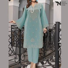 STITCHED 2pc cotton lawn suit D#06 - Nishat Creative Store