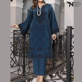 STITCHED 2pc cotton lawn suit D#07 - Nishat Creative Store