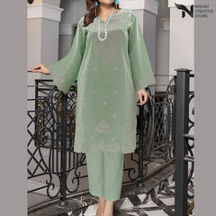 STITCHED 2pc cotton lawn suit D#09 - Nishat Creative Store