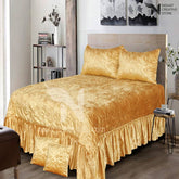 Texture Quilted Bridal Set 5 Pcs Hand Made Design Code 116 Bridal Sets