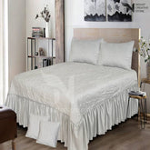 Texture Quilted Bridal Set 5 Pcs Hand Made Design Code 117 Bridal Sets