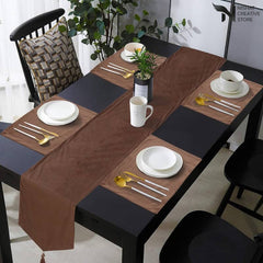 Velvet Table Runner Set NC 122 - Nishat Creative Store