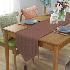 Waffle Cotton Table Runner Set NC 126 - Nishat Creative Store