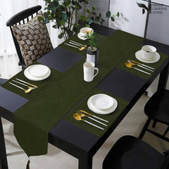 Waffle Cotton Table Runner Set NC 131 - Nishat Creative Store