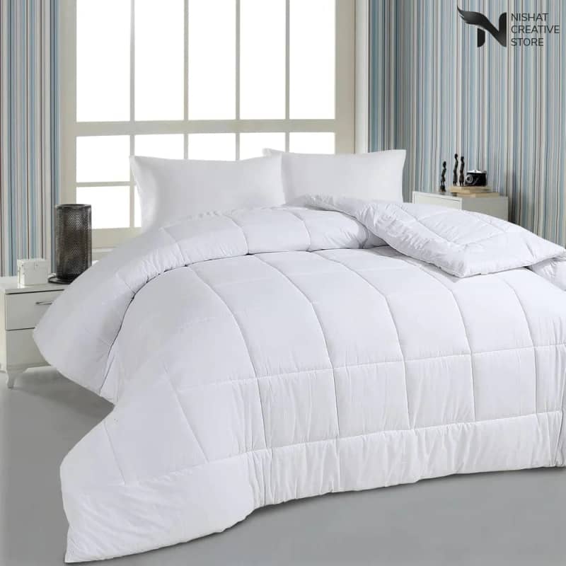 White Winter Quilted Quilt Design 149 - Nishat Creative Store