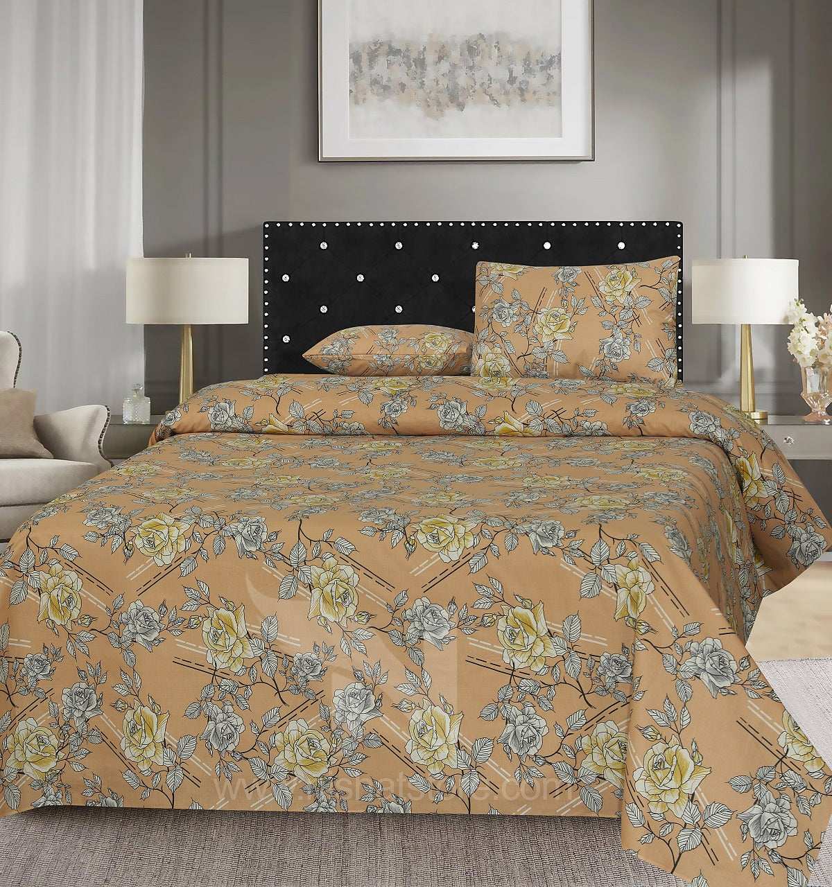 Double Bed Sheet Design NC-C 6020