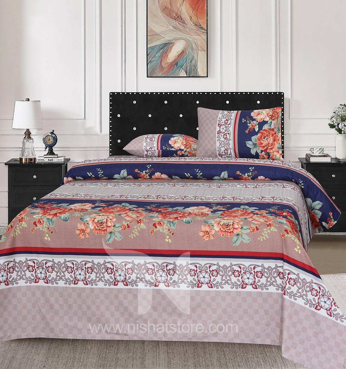 Double Bed Sheet Design NC-M 3931