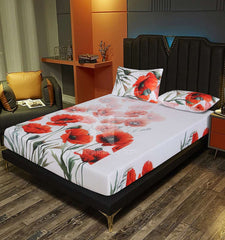 Fitted Double Bed Sheet DS# 291