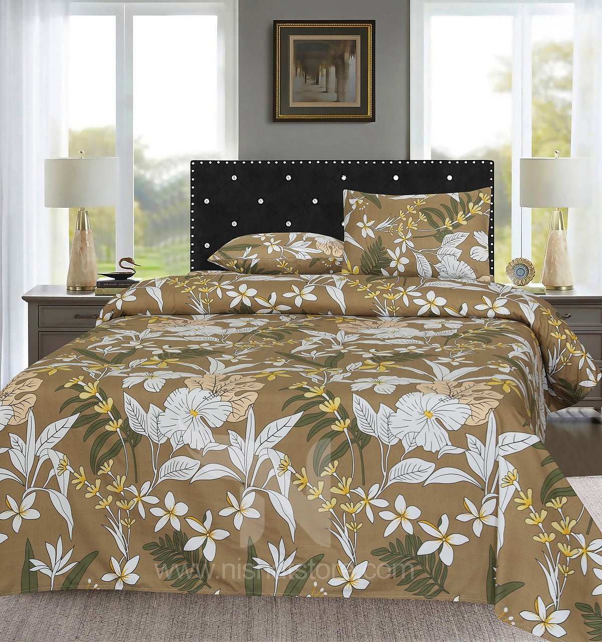 Double Bed Sheet Design NC-M 3939