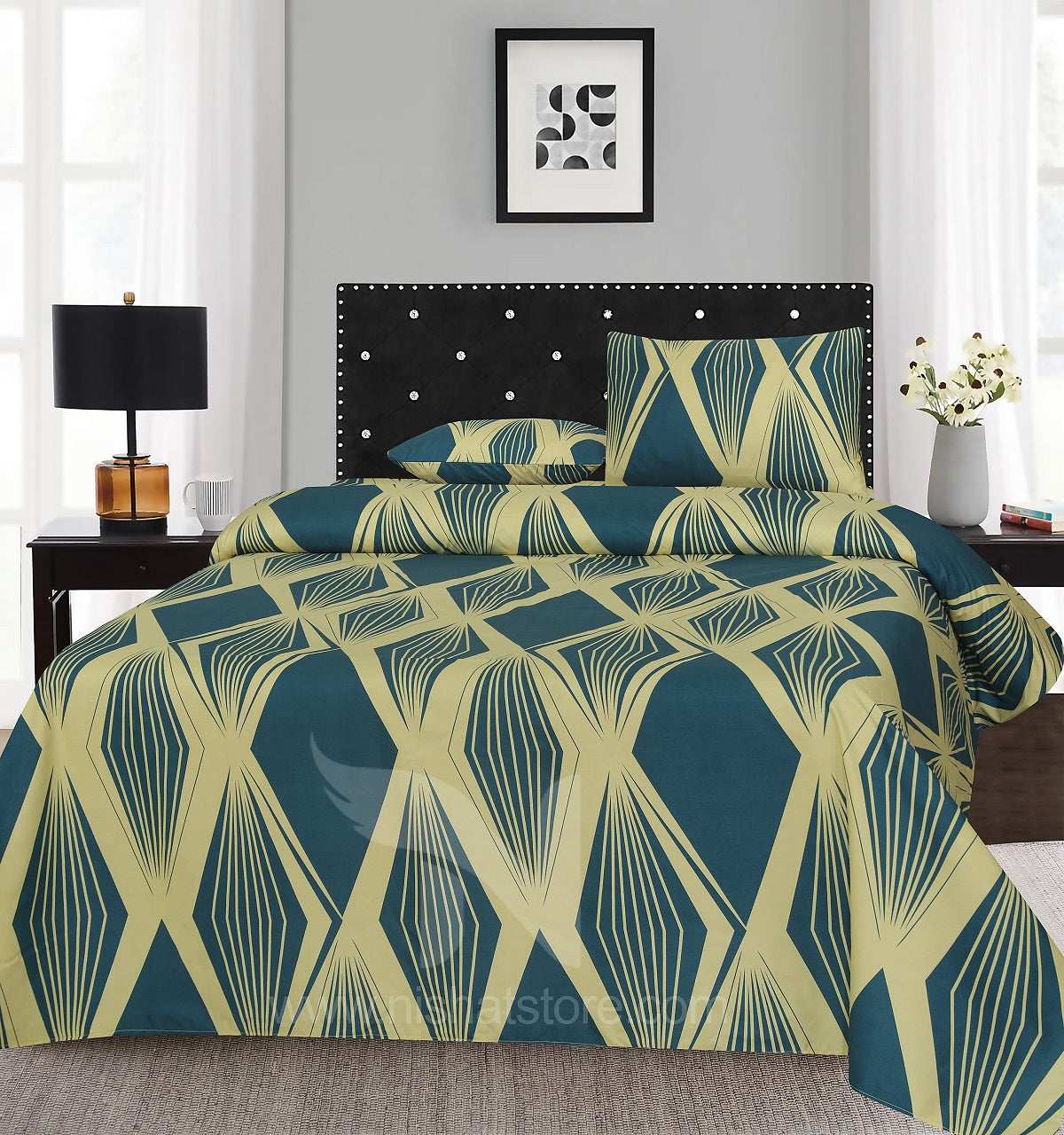 Double Bed Sheet Design NC-M 6057
