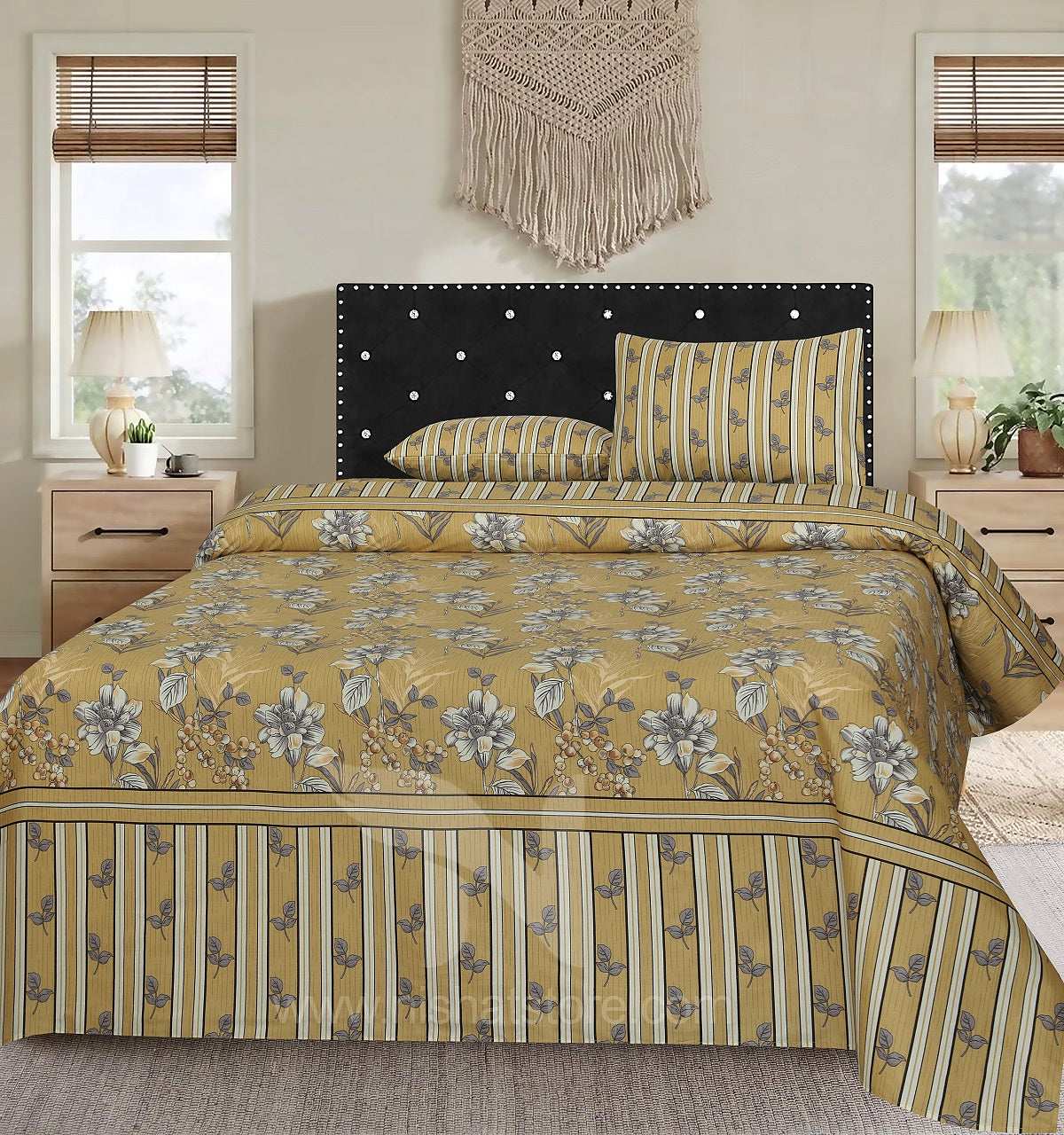 Double Bed Sheet Design NC-C 6012