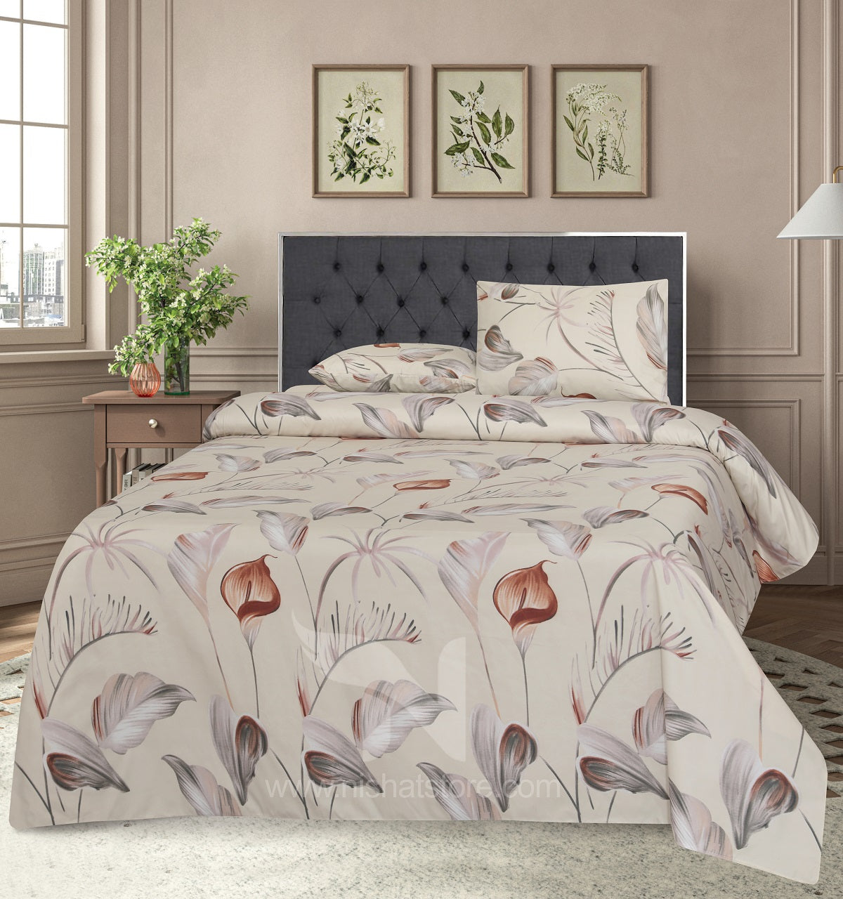 Double Bed Sheet Design NC-M 7349