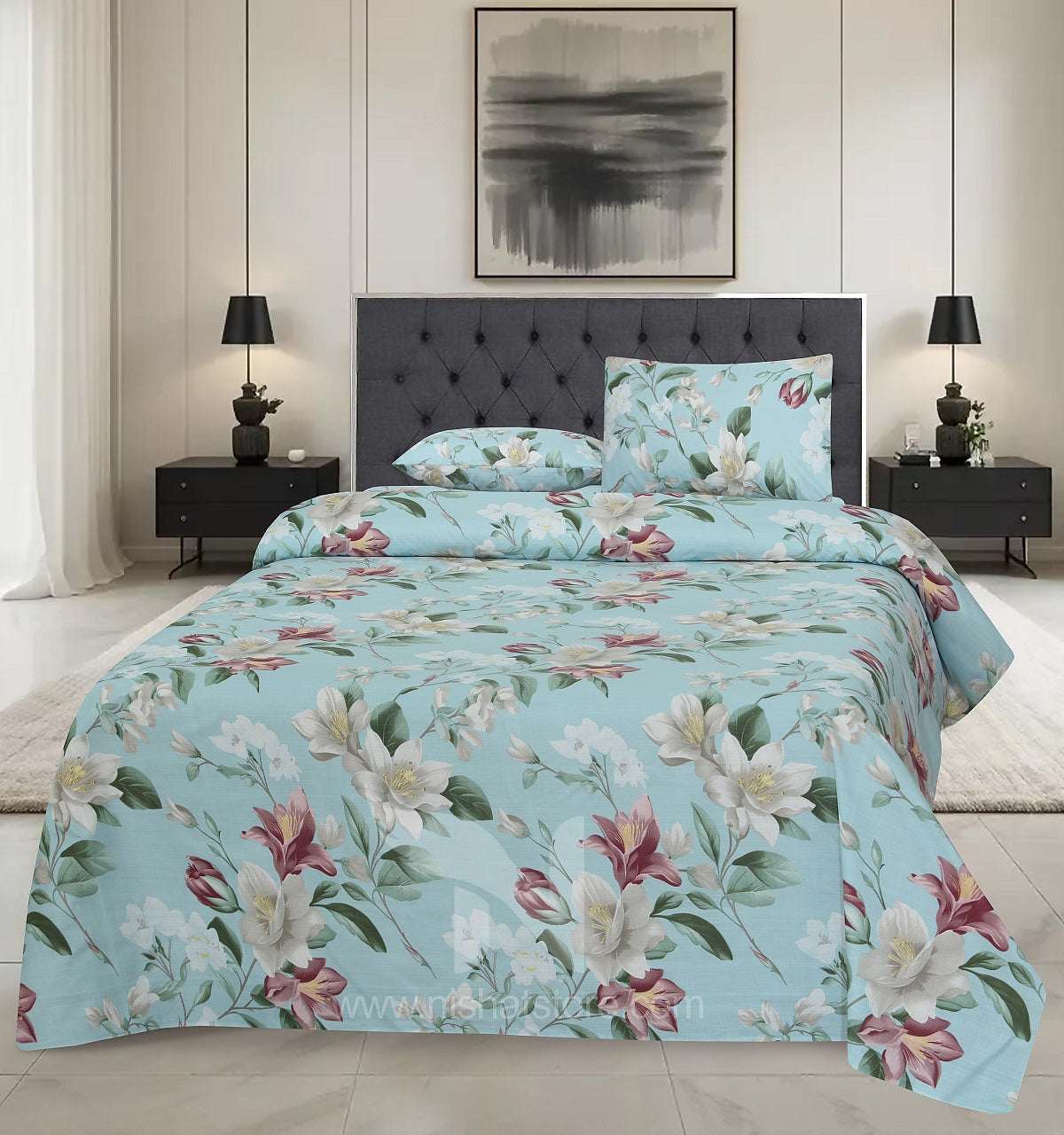 Double Bed Sheet Design NC-C 7144