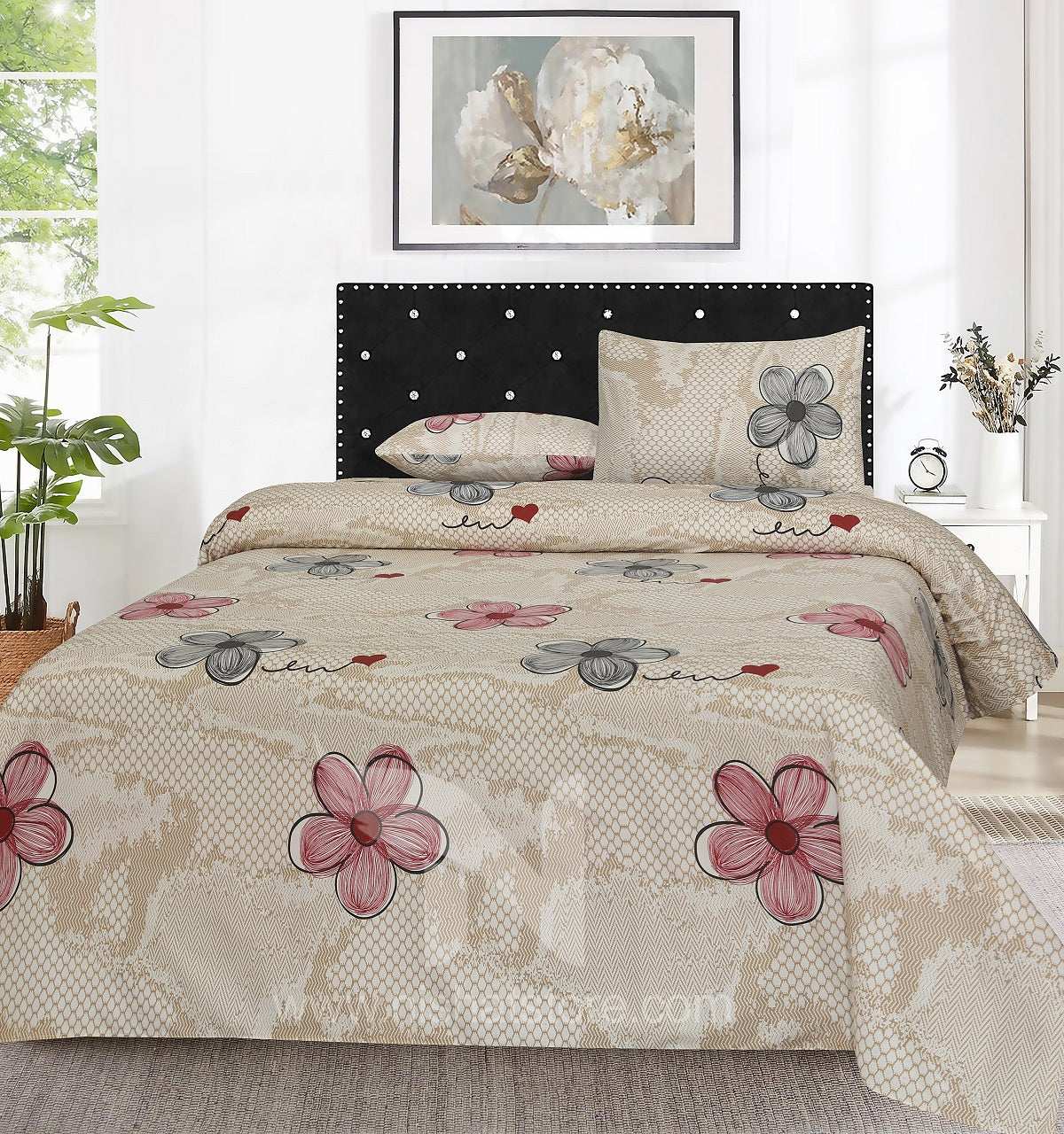 Double Bed Sheet Design NC-M 4063