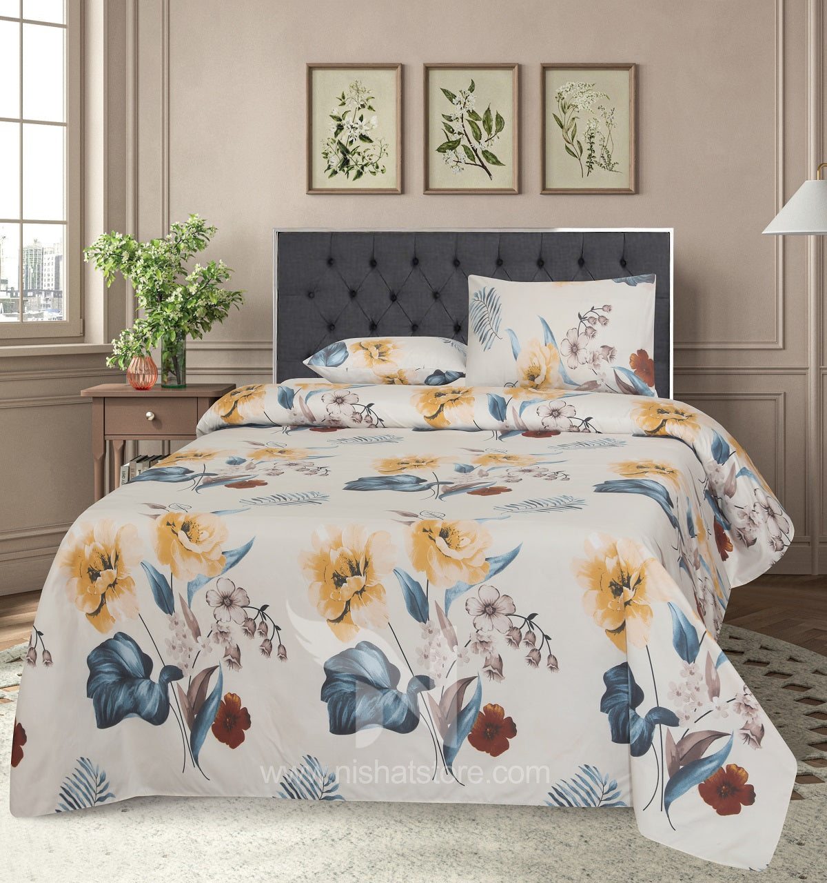 Double Bed Sheet Design NC-M 7345