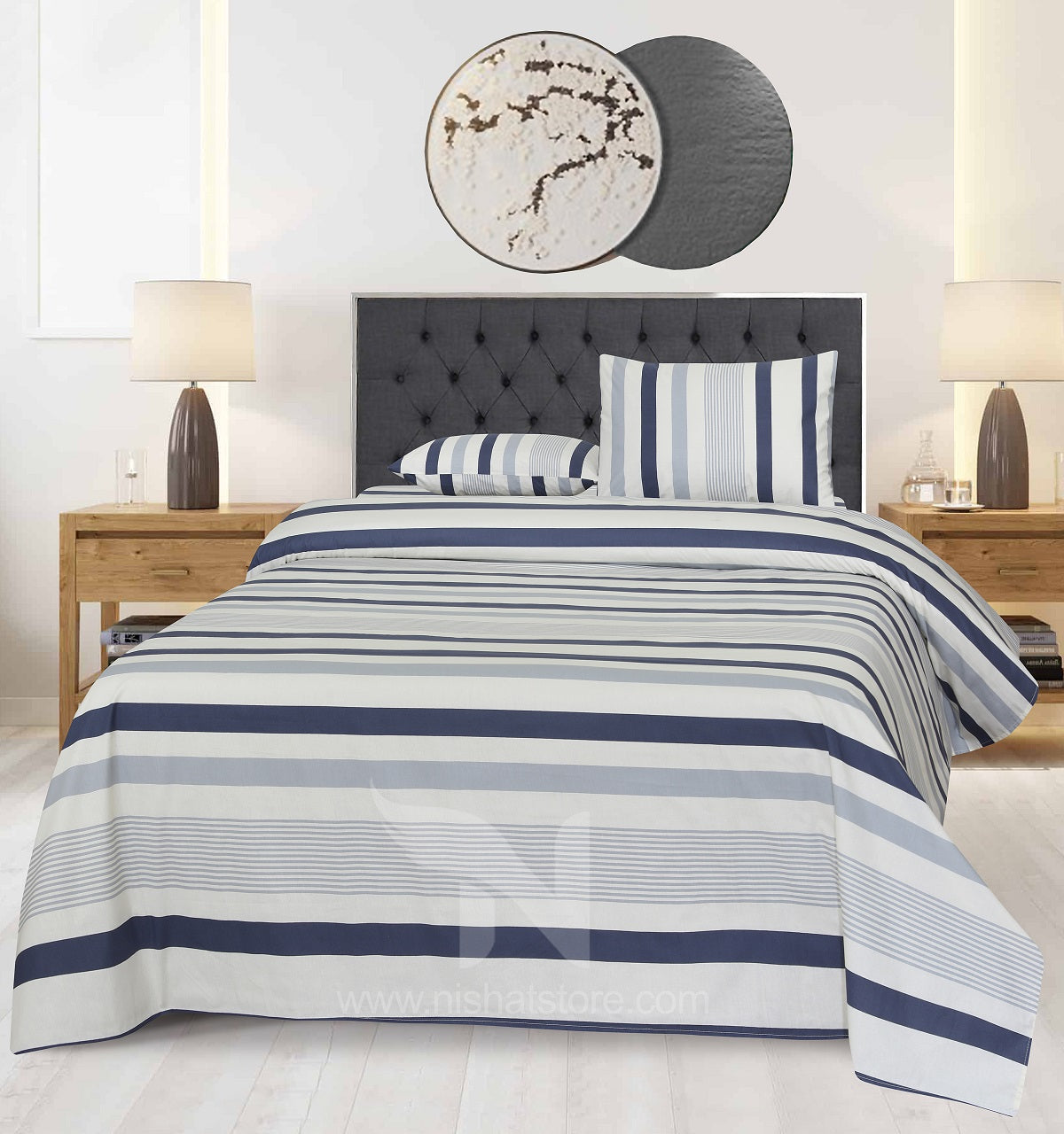 Double Bed Sheet Design NC-C 7058