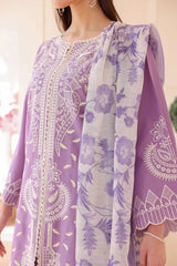 3 Piece – Embroidered Cotton Suit # 12