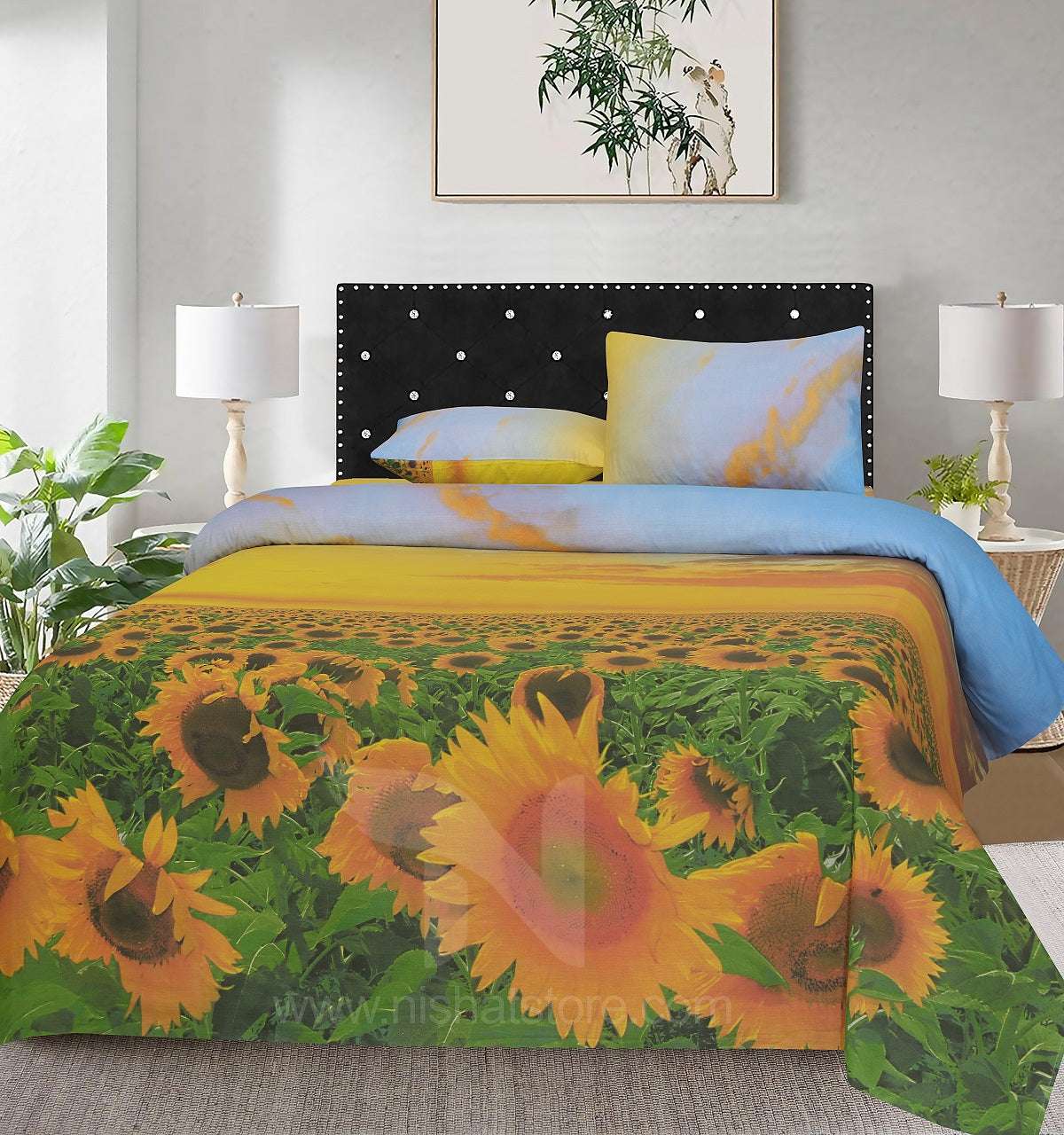 Double Bed Sheet Design NC-C 4047