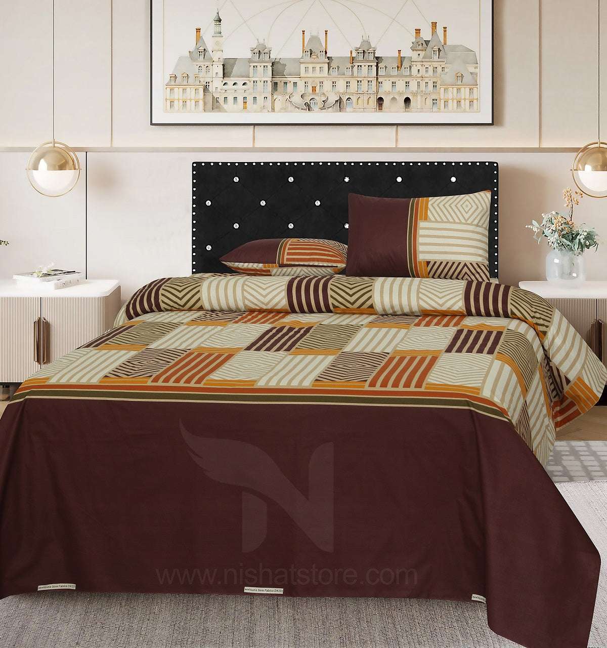 Double Bed Sheet Design NC-C 6000