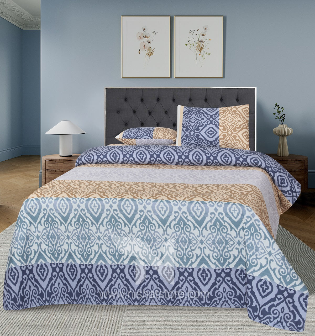 Double Bed Sheet Design NC-M 7368