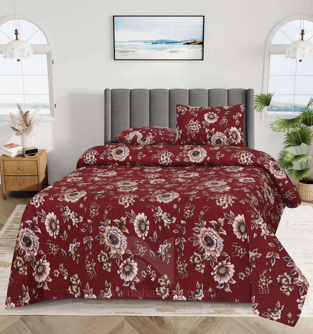 Double Bed Sheet Design NC-C 7020