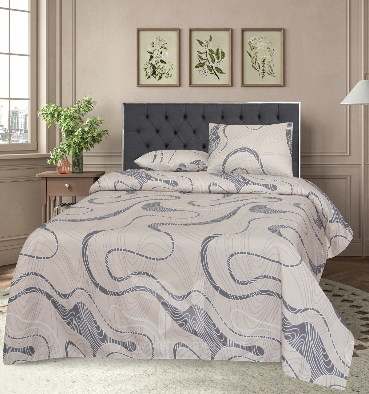 Double Bed Sheet Design NC-M 7346