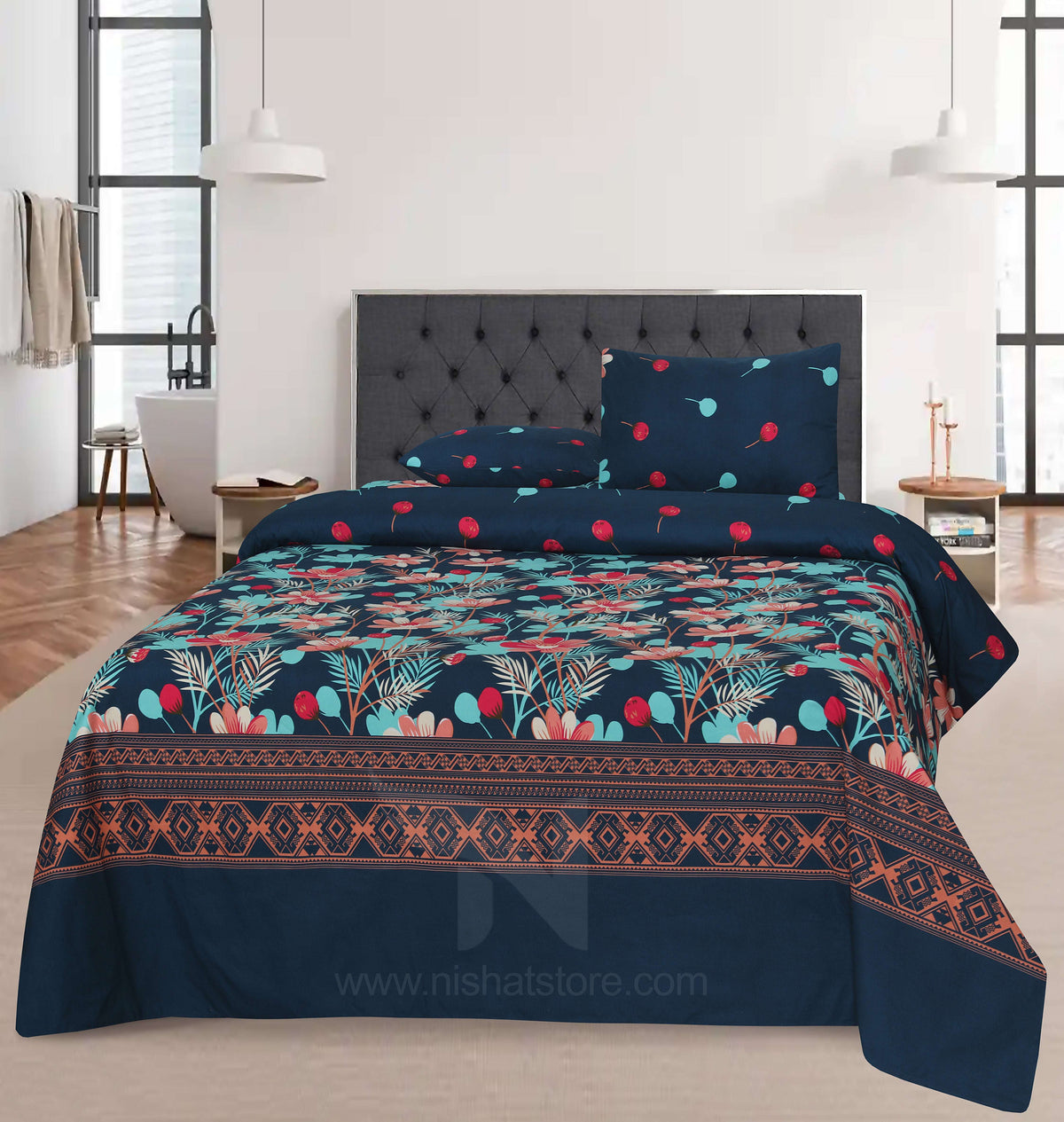 Double Bed Sheet Design NC-C 7187