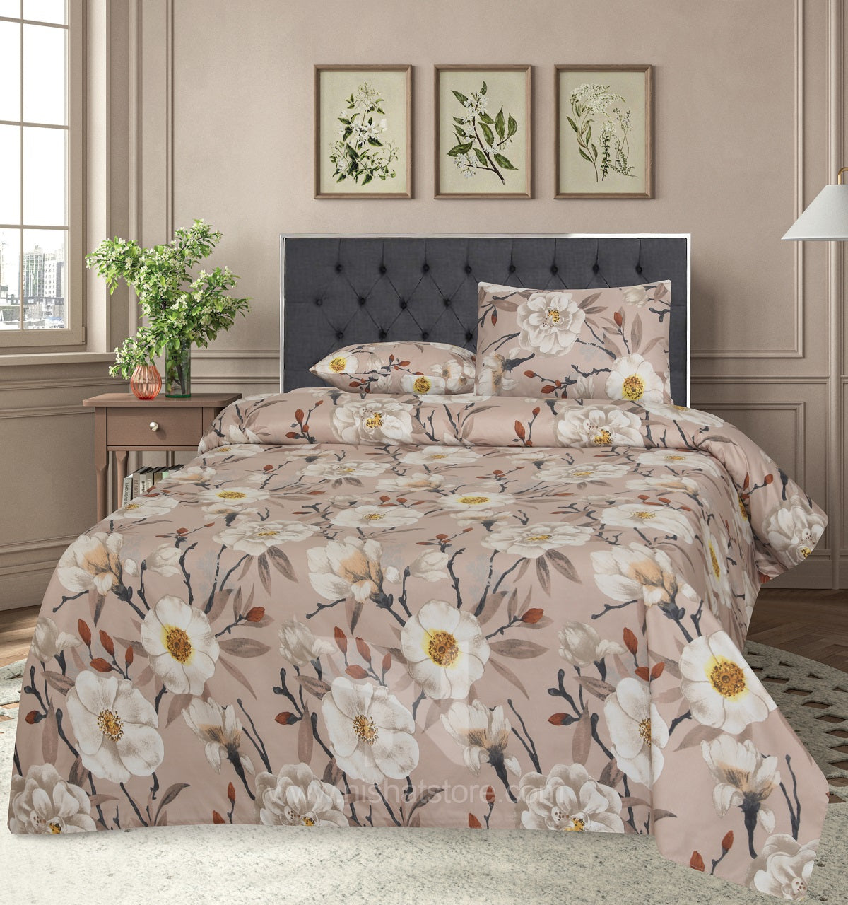 Double Bed Sheet Design NC-M 7342