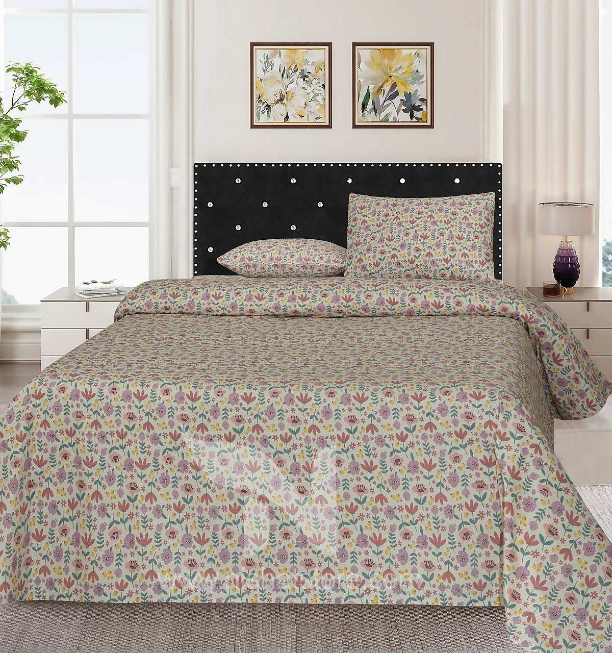 Double Bed Sheet Design NC-C 4017
