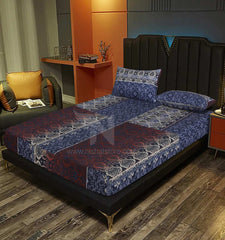 Fitted Double Bed Sheet DS# 284