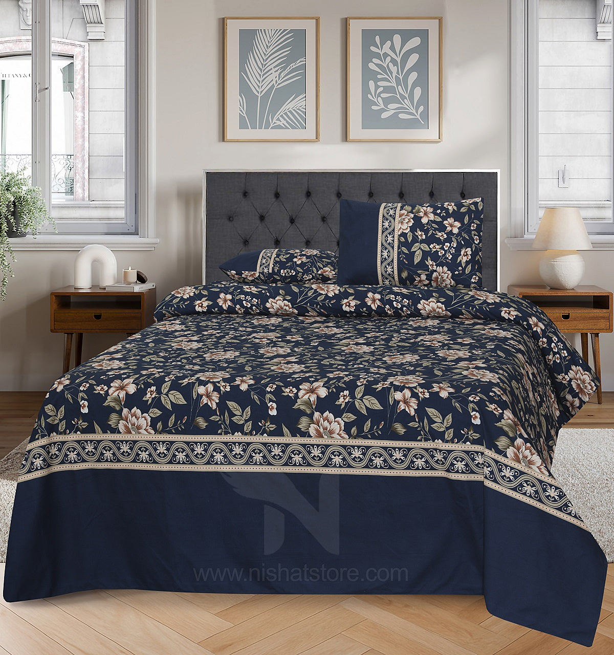 Double Bed Sheet Design NC-C 7318