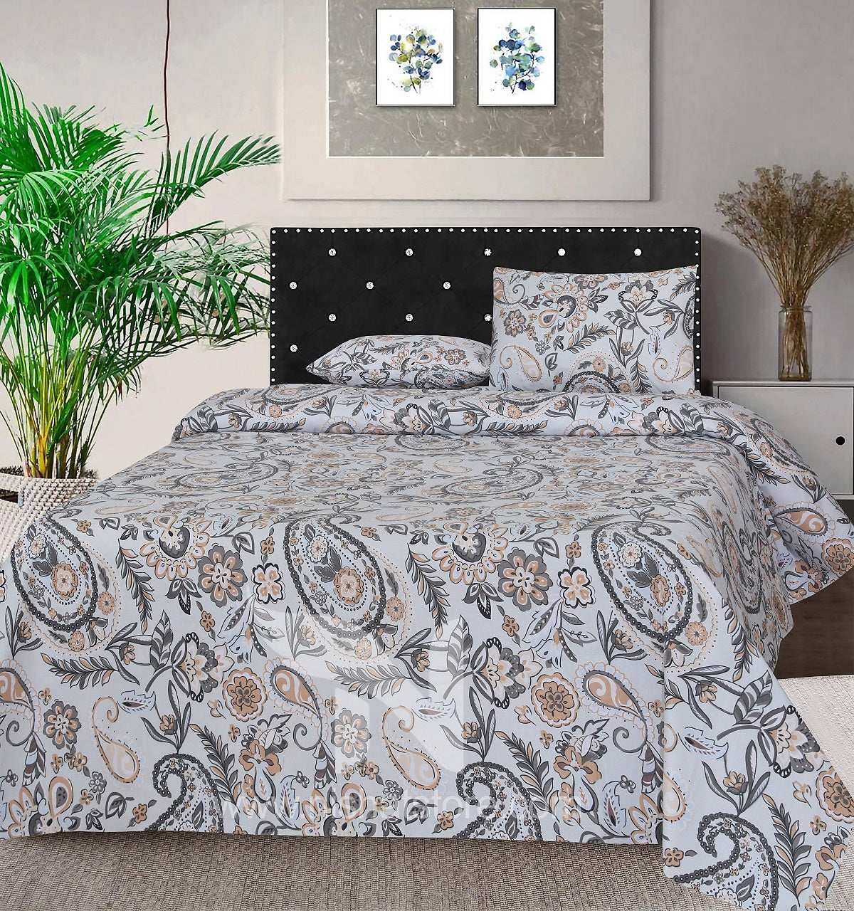 Double Bed Sheet Design NC-C 6085
