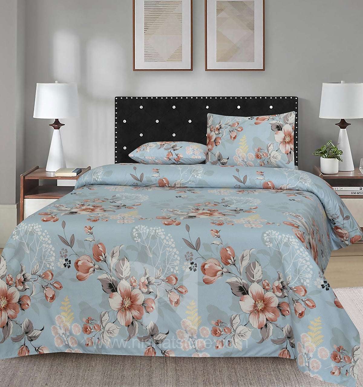 Double Bed Sheet Design NC-M 6066