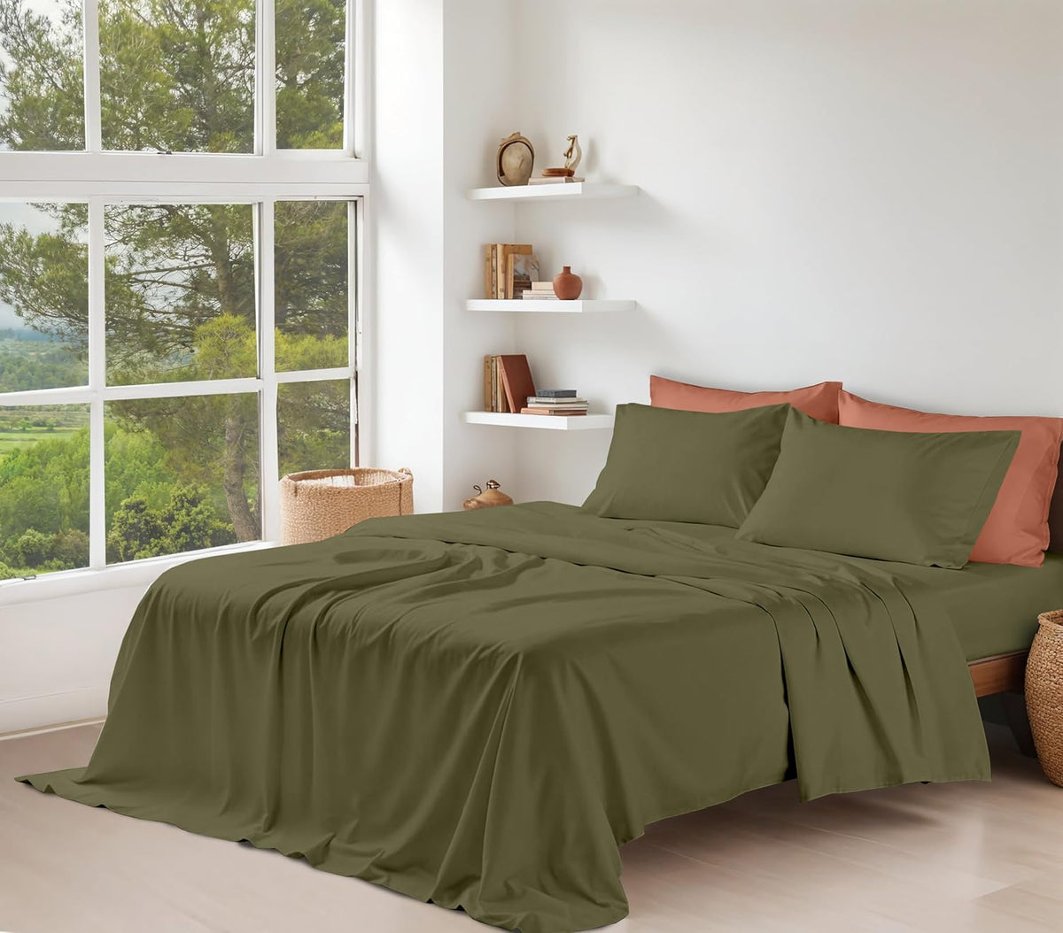 Plain Double Bed Sheet Design NC-C 179