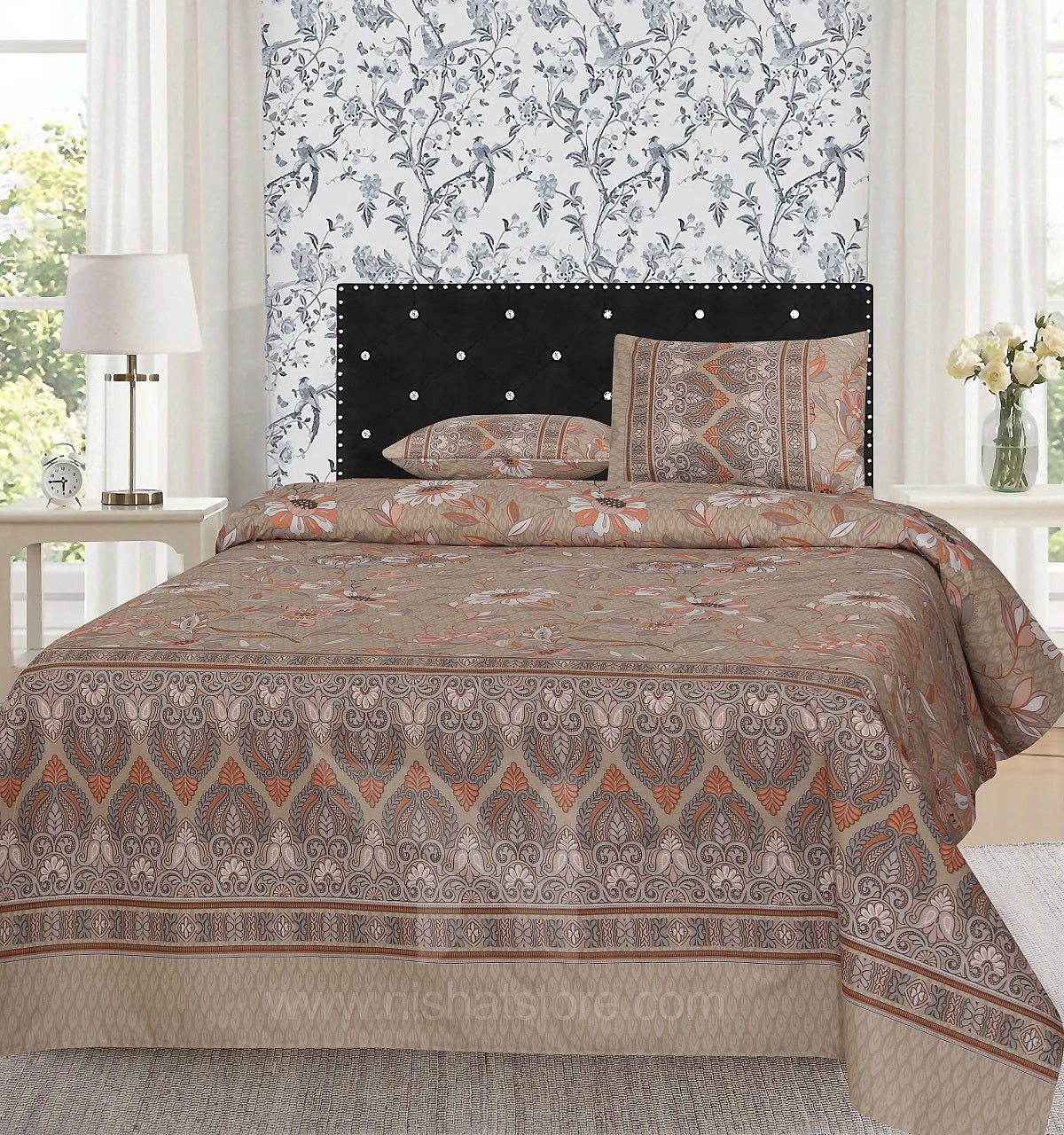 Double Bed Sheet Design NC-C 6086