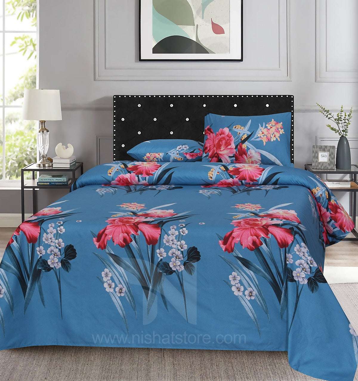 Double Bed Sheet Design NC-M 3985