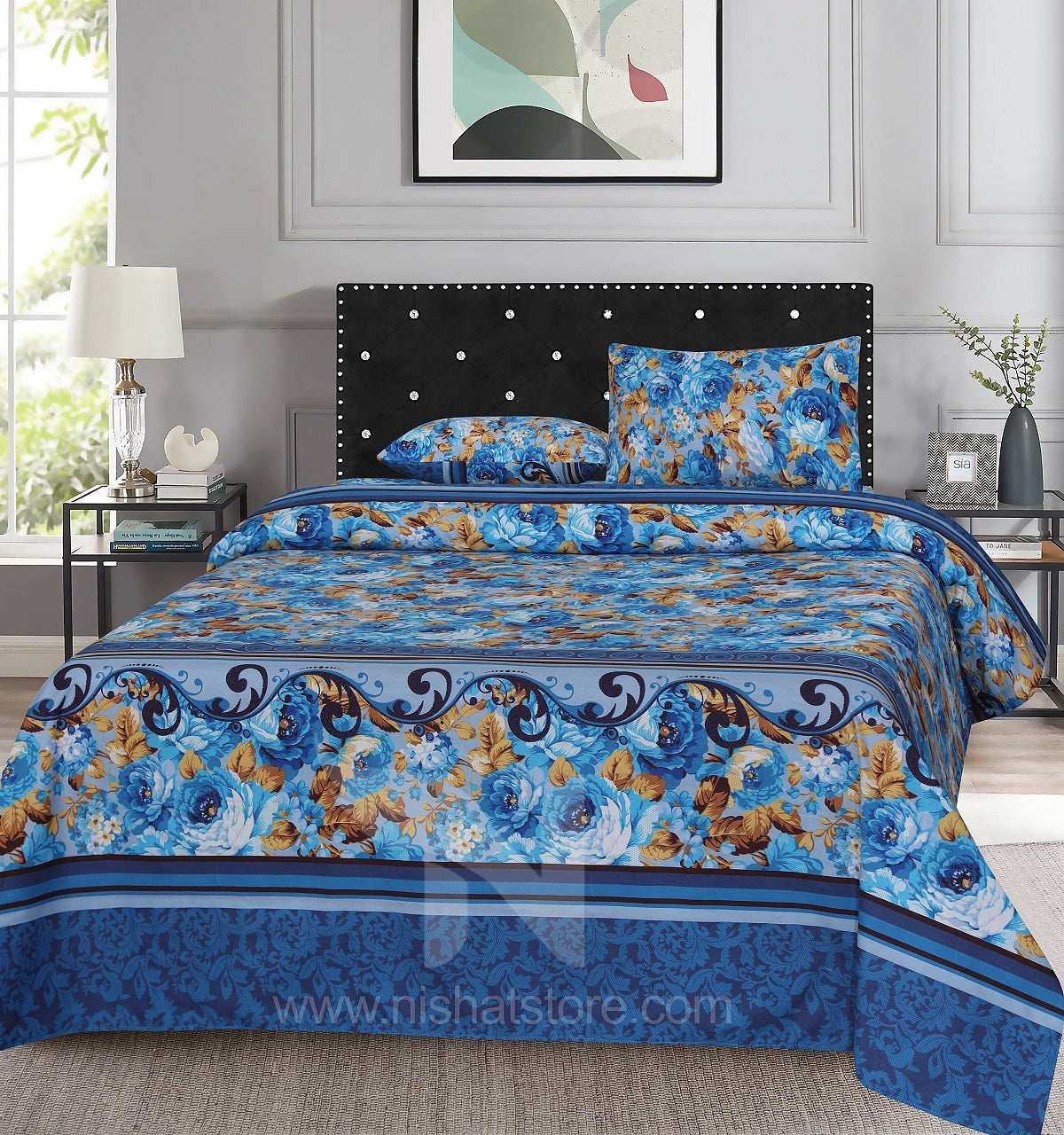 Double Bed Sheet Design NC-M 3986