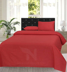 Plain Double Bed Sheet Design NC-C 177