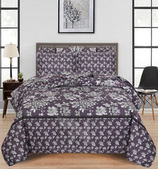 Quilted Comforter Set 6 Pcs Design 1002