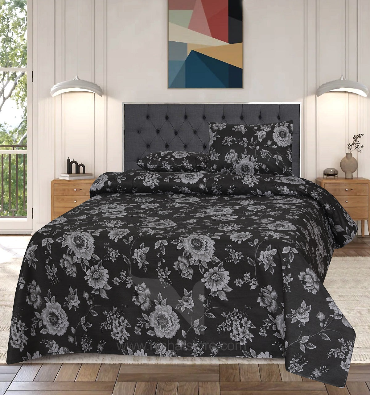 Double Bed Sheet Design NC-C 7287