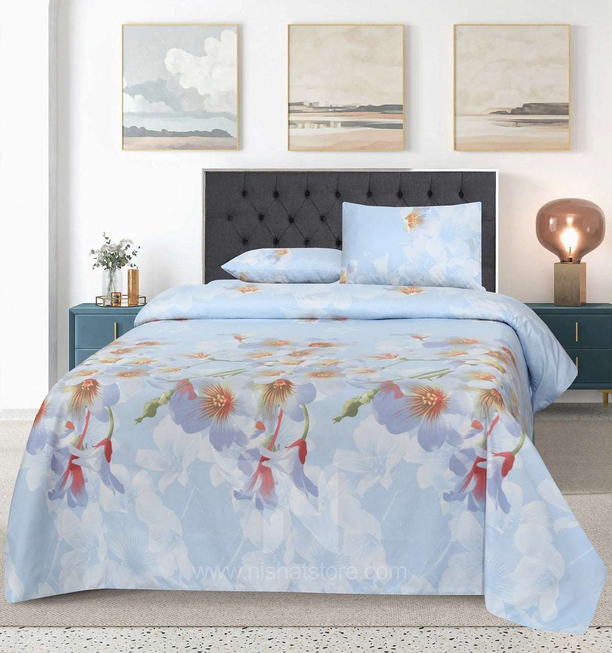 Double Bed Sheet Design NC-M 7254