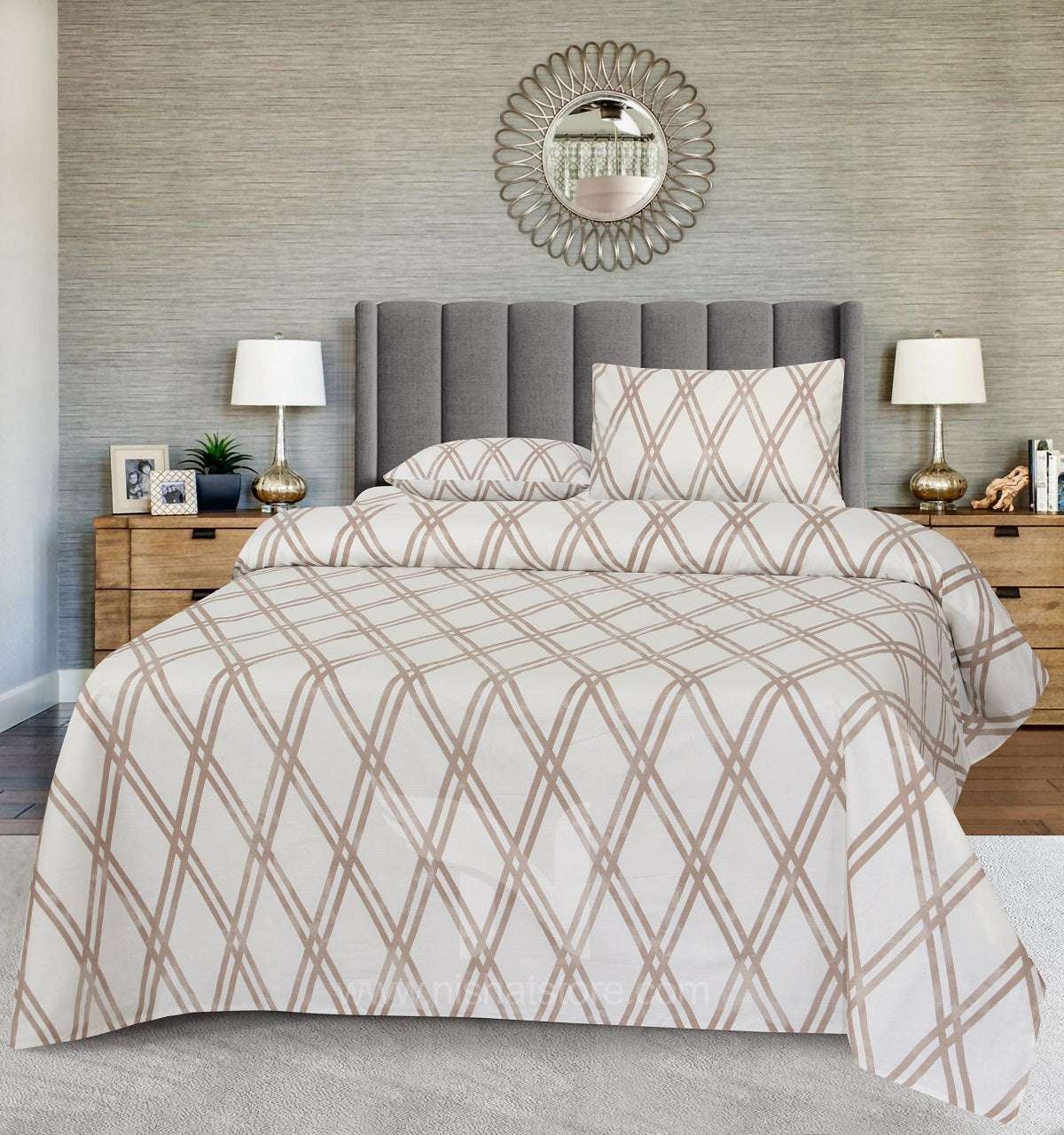 Double Bed Sheet Design NC-C 7047