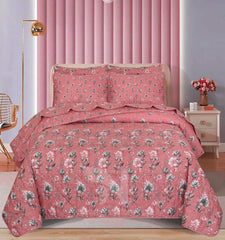 Quilted Comforter Set 6 Pcs Design 1005
