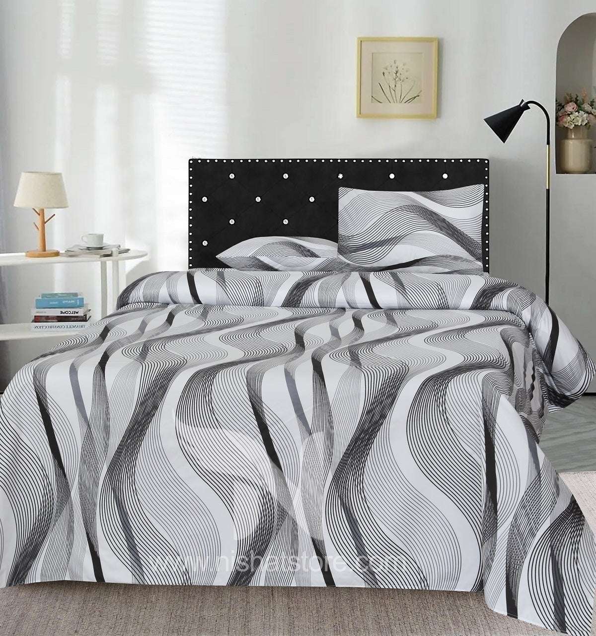 Double Bed Sheet Design NC-M 7018